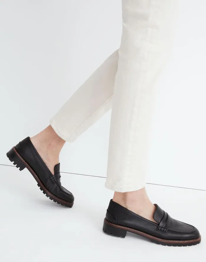 Women Flats Madewell The Corinne Lugsole Loafer