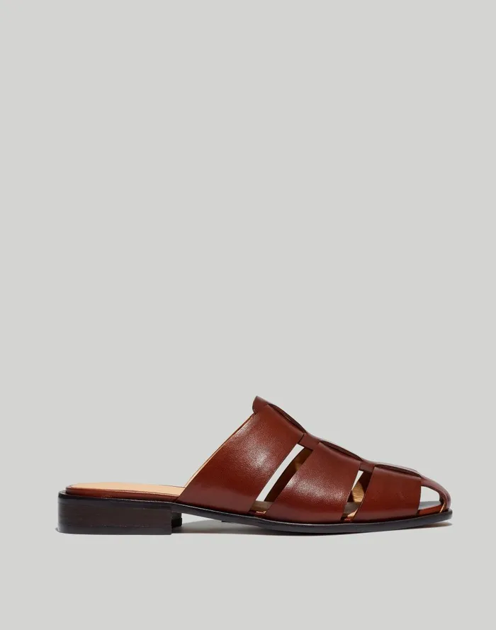 Women Flats Madewell The Dixson Fisherman Mule