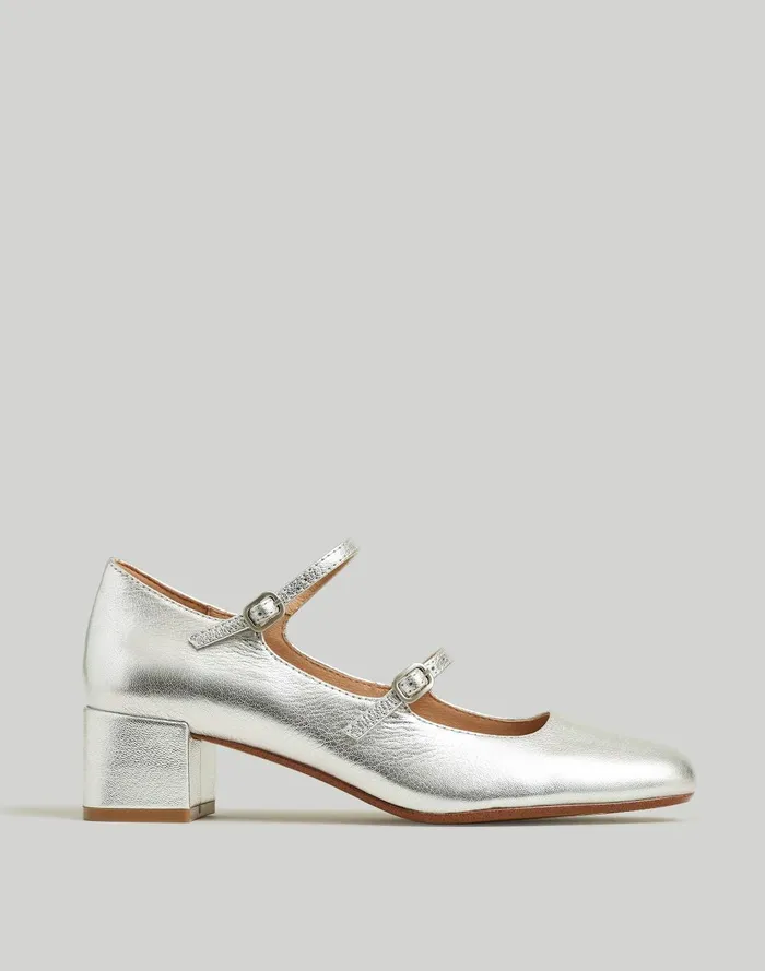 Women Flats Madewell The Nettie Heeled Mary Jane