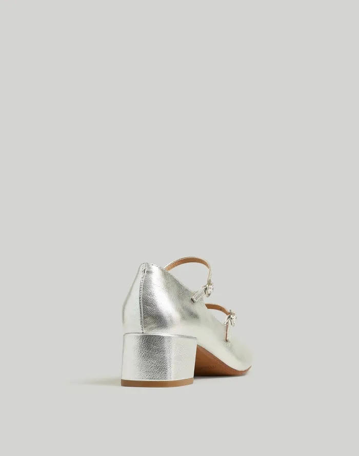 Women Flats Madewell The Nettie Heeled Mary Jane