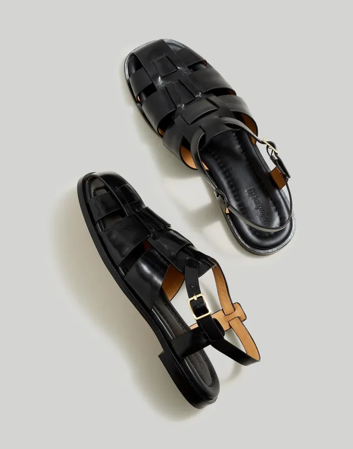 Women Flats Madewell The Tegan Fisherman Sandal