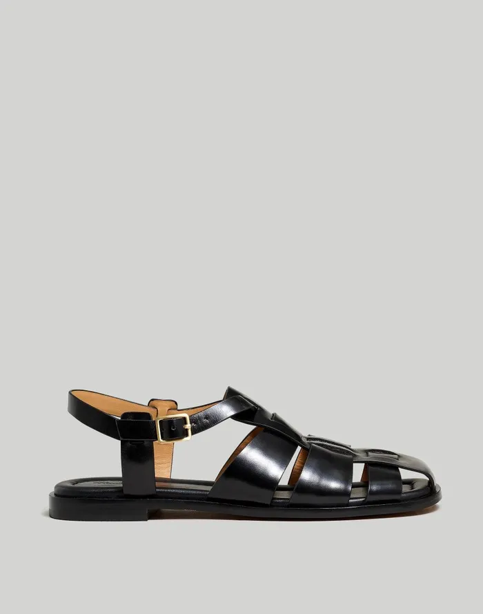 Women Flats Madewell The Tegan Fisherman Sandal