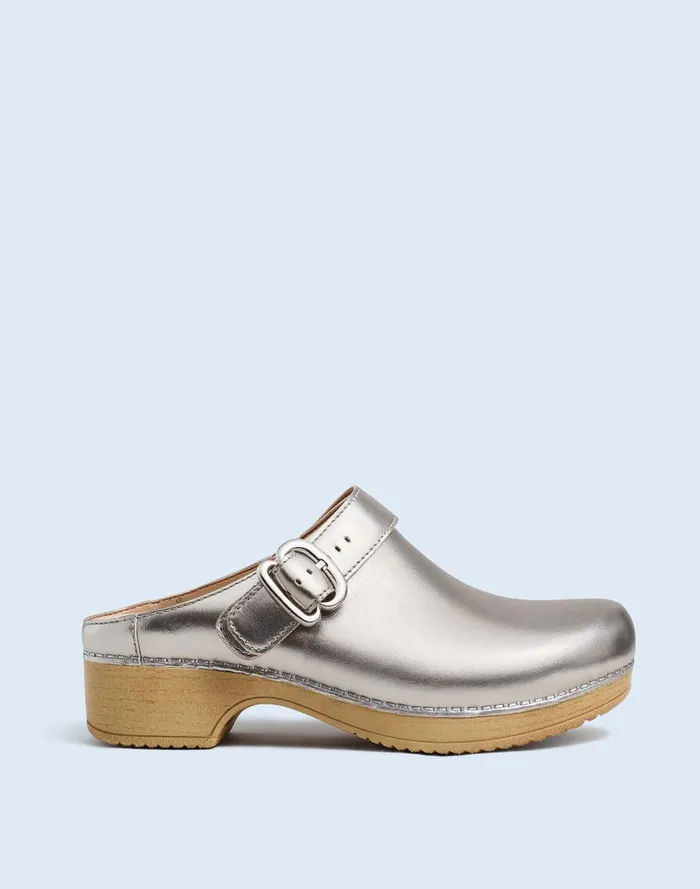 Women Flats Madewell X Dansko Brinn Mules In Leather