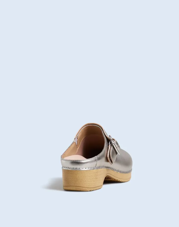 Women Flats Madewell X Dansko Brinn Mules In Leather