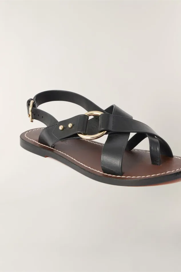 Women FLORENCE SANDALS Black Soeur Shoes