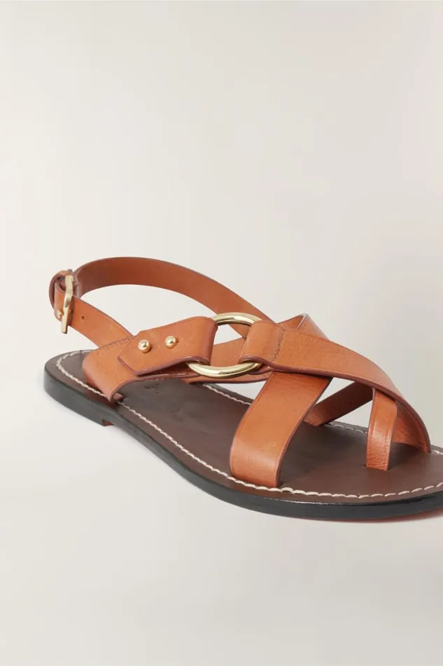 Women FLORENCE SANDALS Cognac Soeur Shoes