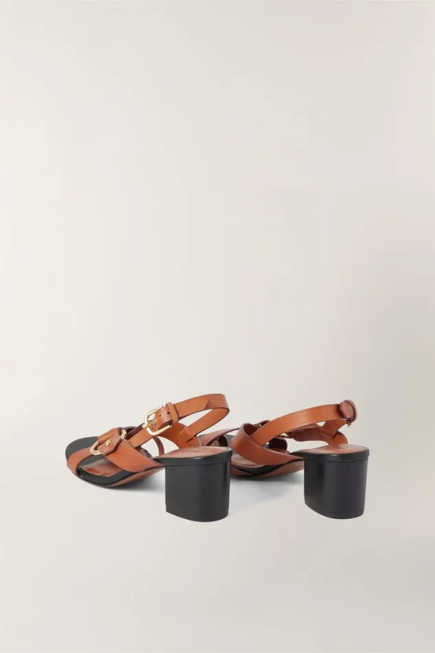 Women FLORENTINE SANDALS Brown Soeur Shoes