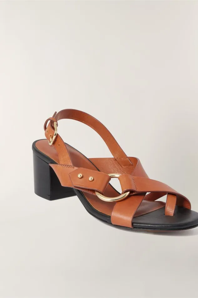 Women FLORENTINE SANDALS Brown Soeur Shoes