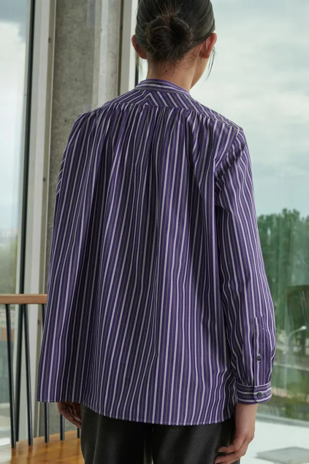 Women FRANCHISE SHIRT Purpleoffwhite Soeur Shirts