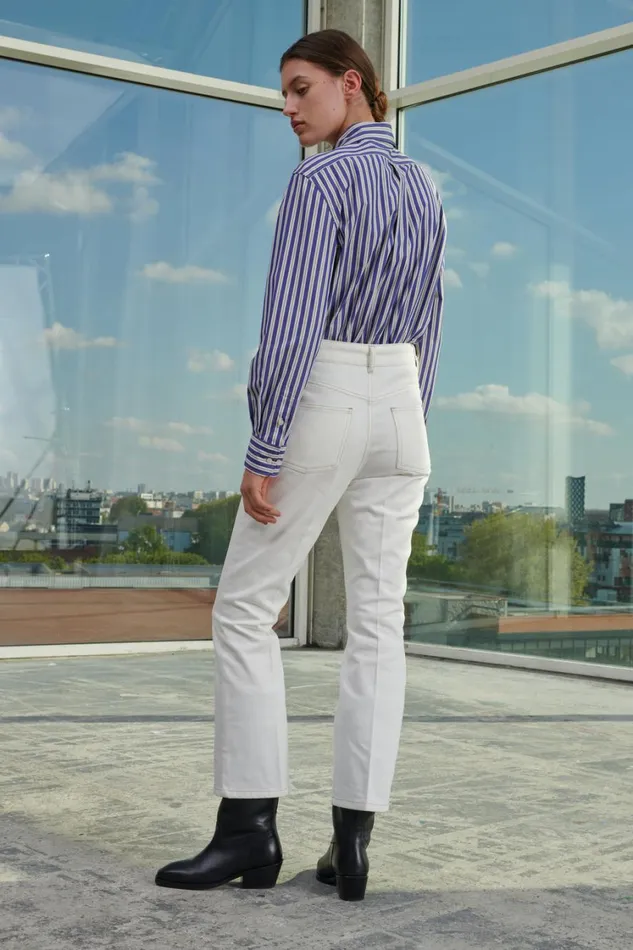 Women FRANCISCO JEANS Chalk Soeur Trousers