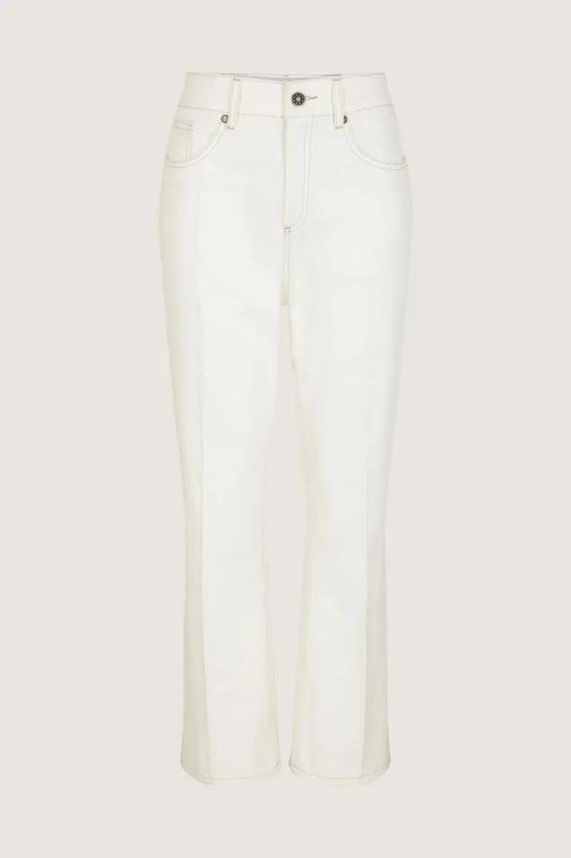 Women FRANCISCO JEANS Chalk Soeur Trousers
