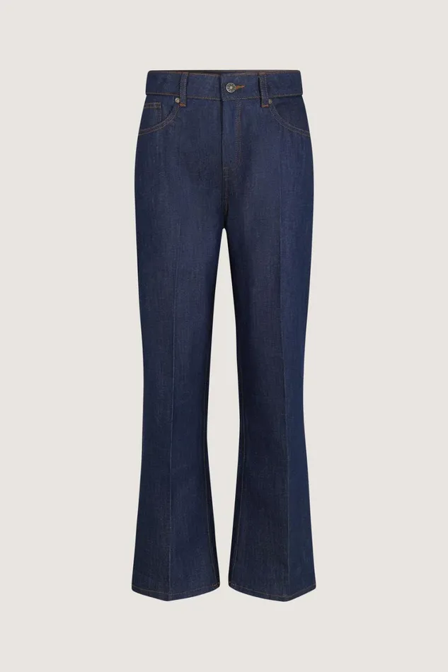 Women FRANCISCO JEANS Raw Denim Soeur Trousers