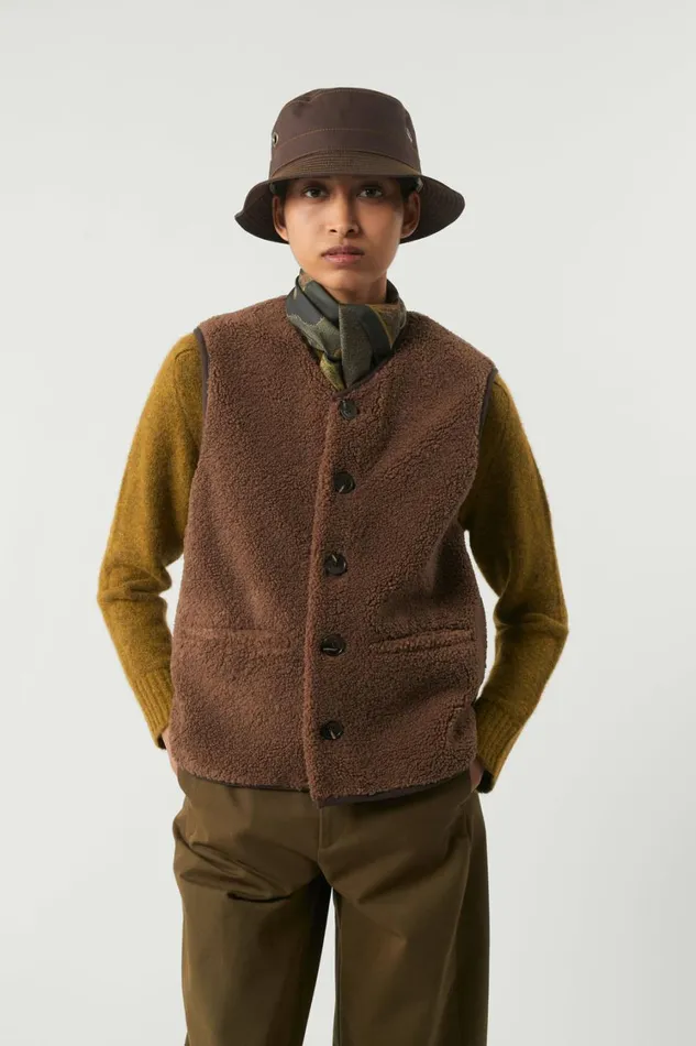 Women FUSIL JACKET Brown Soeur Jackets and Coats