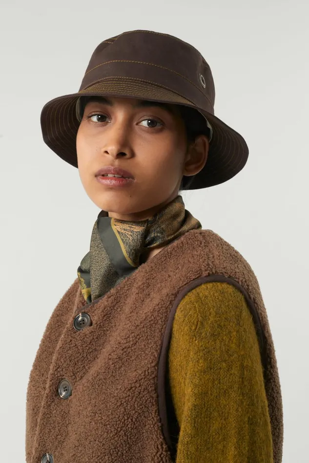 Women FUSIL JACKET Brown Soeur Jackets and Coats