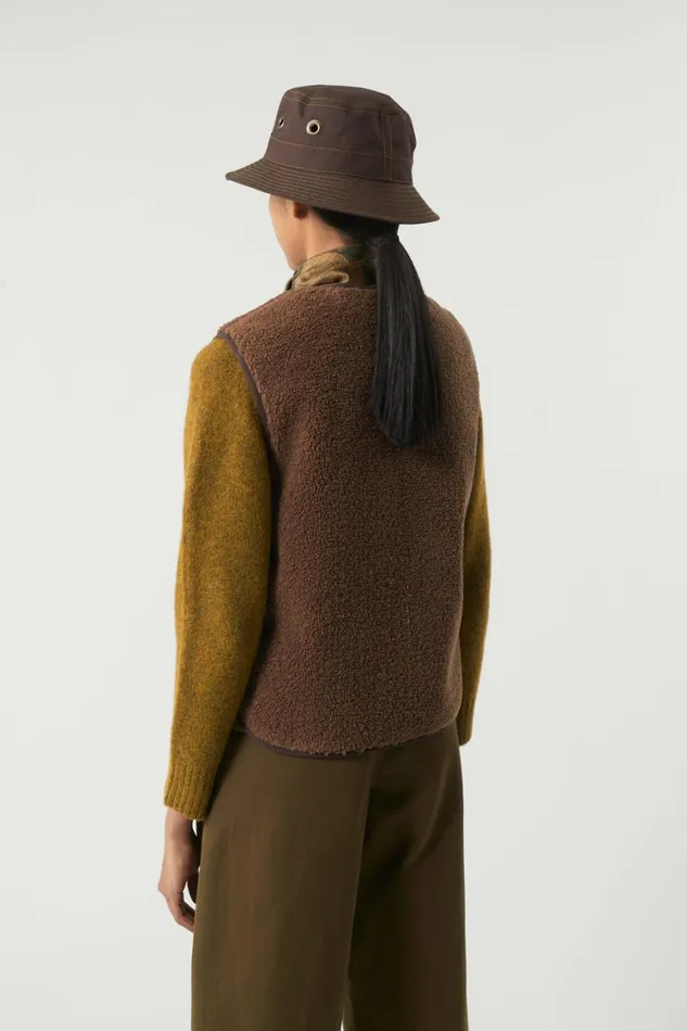 Women FUSIL JACKET Brown Soeur Jackets and Coats
