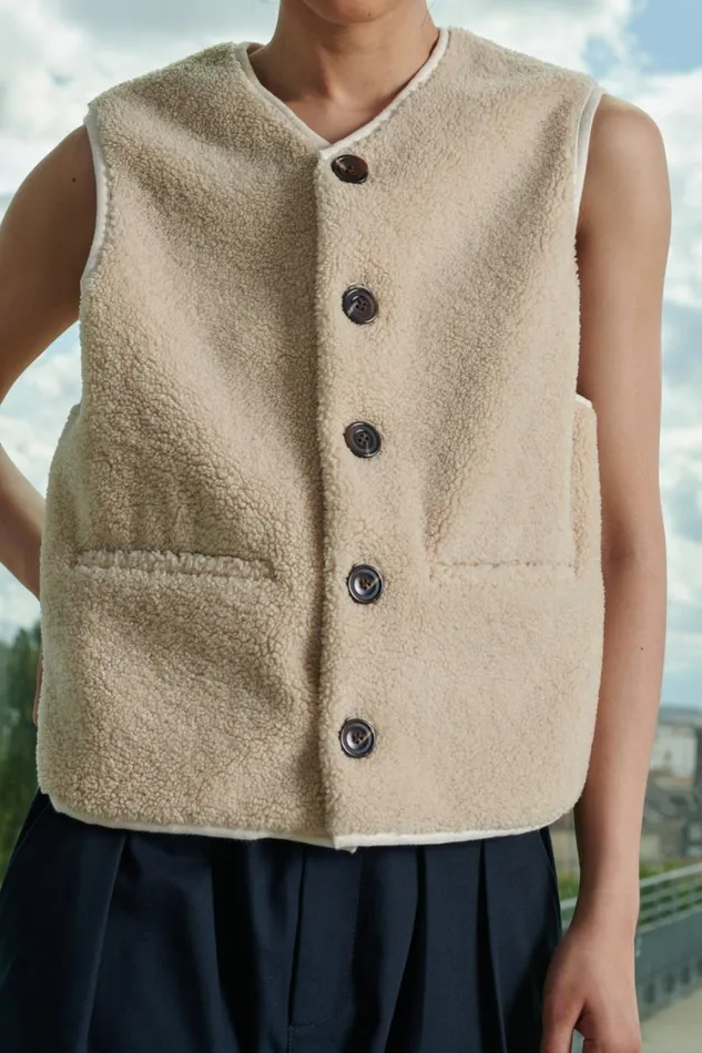 Women FUSIL JACKET Offwhite Soeur Jackets and Coats