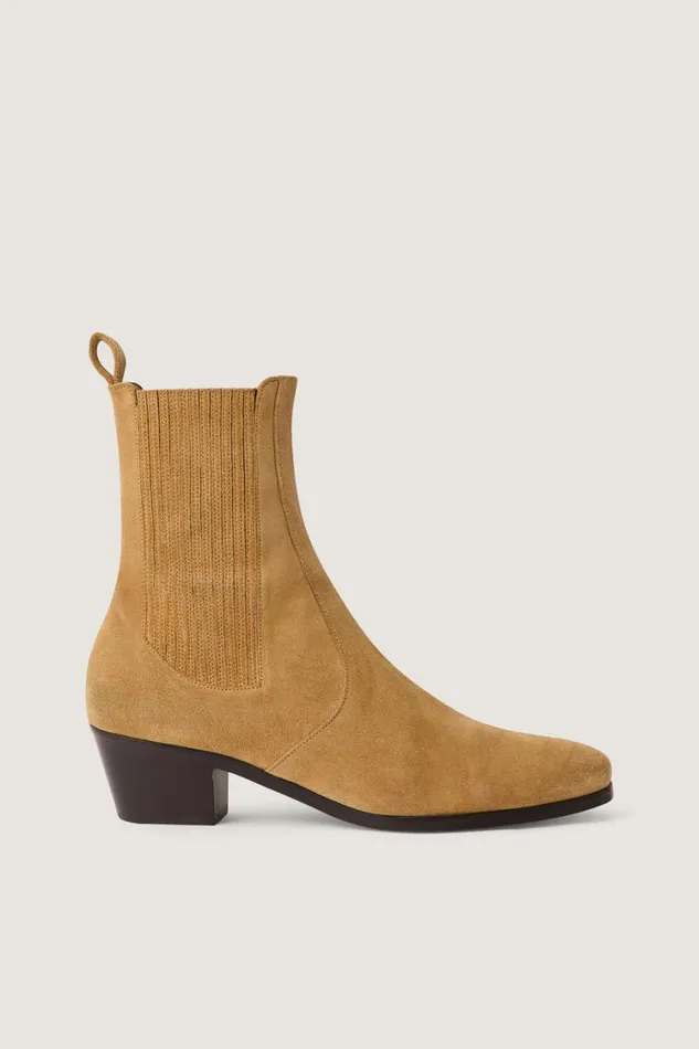 Women GAZETTE ANKLE BOOTS Beige Soeur Shoes