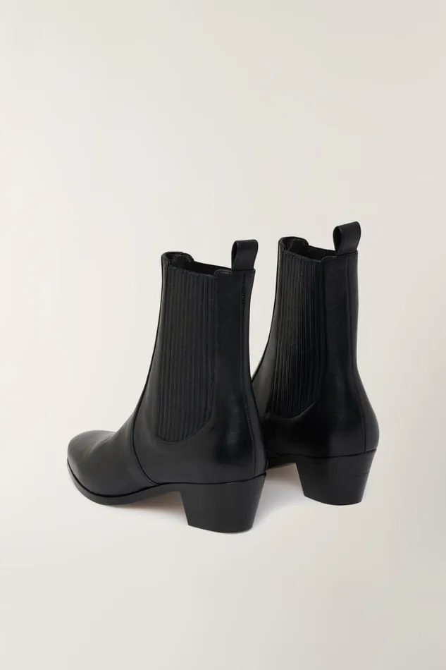 Women GAZETTE BOOTS Black Soeur Shoes