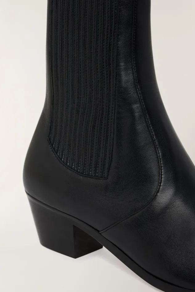 Women GAZETTE BOOTS Black Soeur Shoes