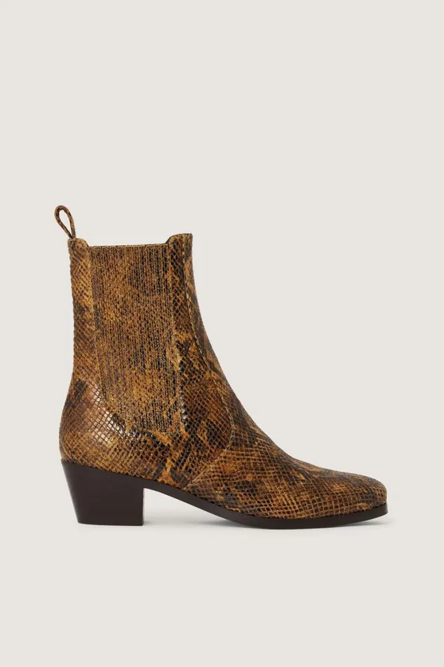 Women GAZETTE BOOTS Python Soeur Shoes