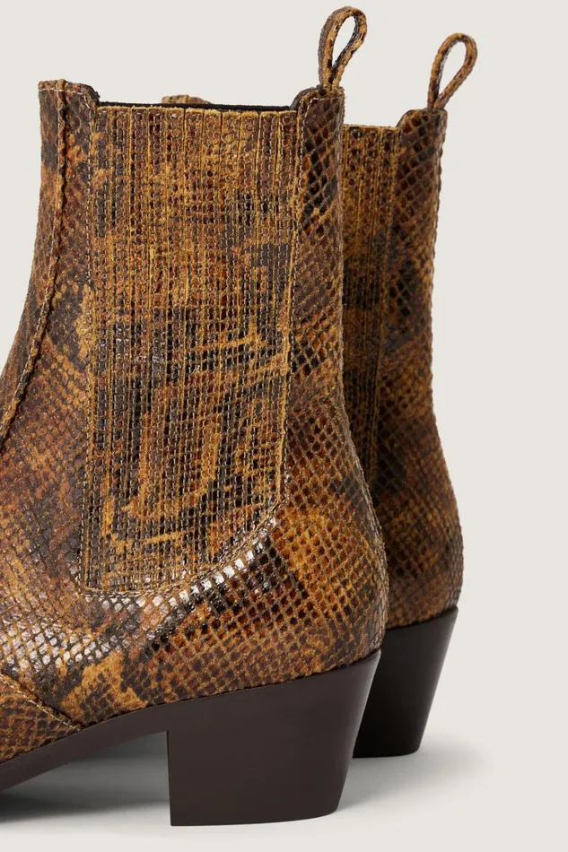 Women GAZETTE BOOTS Python Soeur Shoes