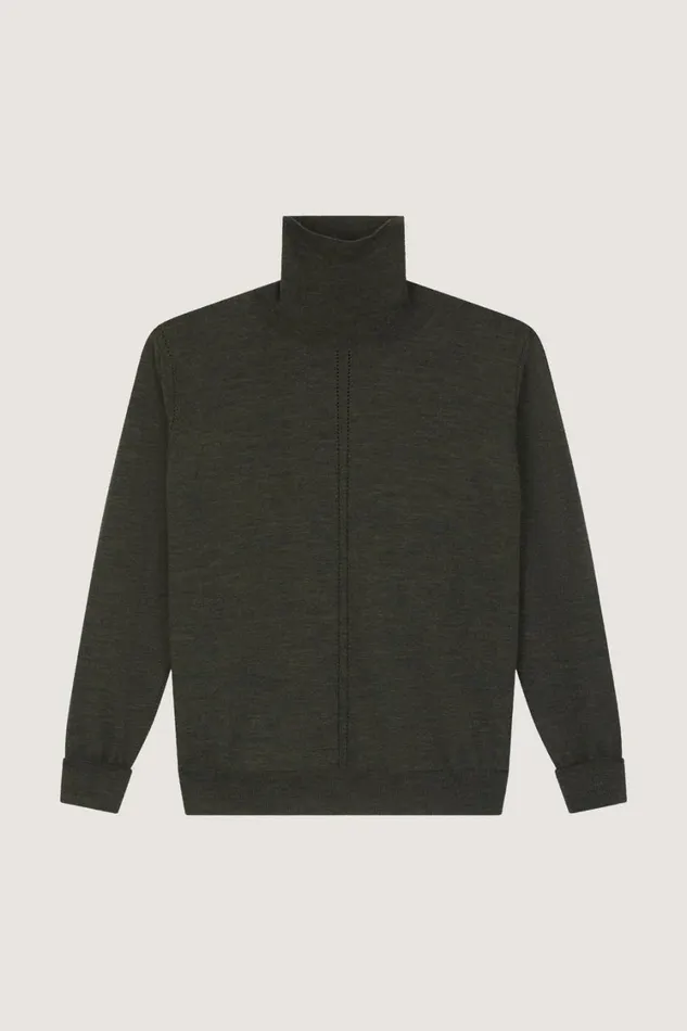 Women GRANT JUMPER Khaki Soeur Jumpers and Cardigans