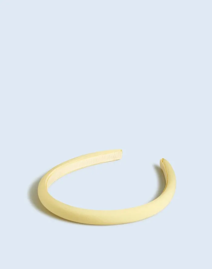 Women Hair Accessories Madewell Skinny Padded Satin Headband