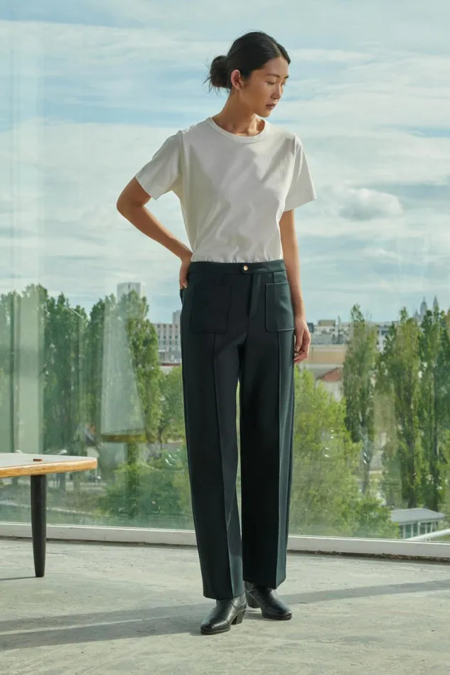 Women HARRY TROUSERS Black Soeur Trousers