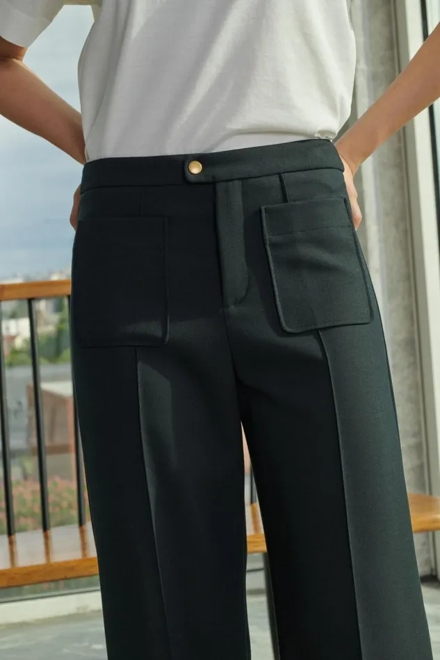 Women HARRY TROUSERS Black Soeur Trousers