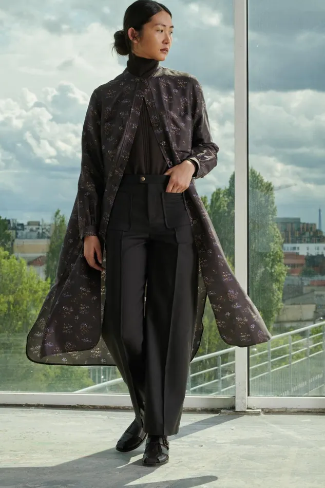 Women HARRY TROUSERS Dark Brown Soeur Trousers