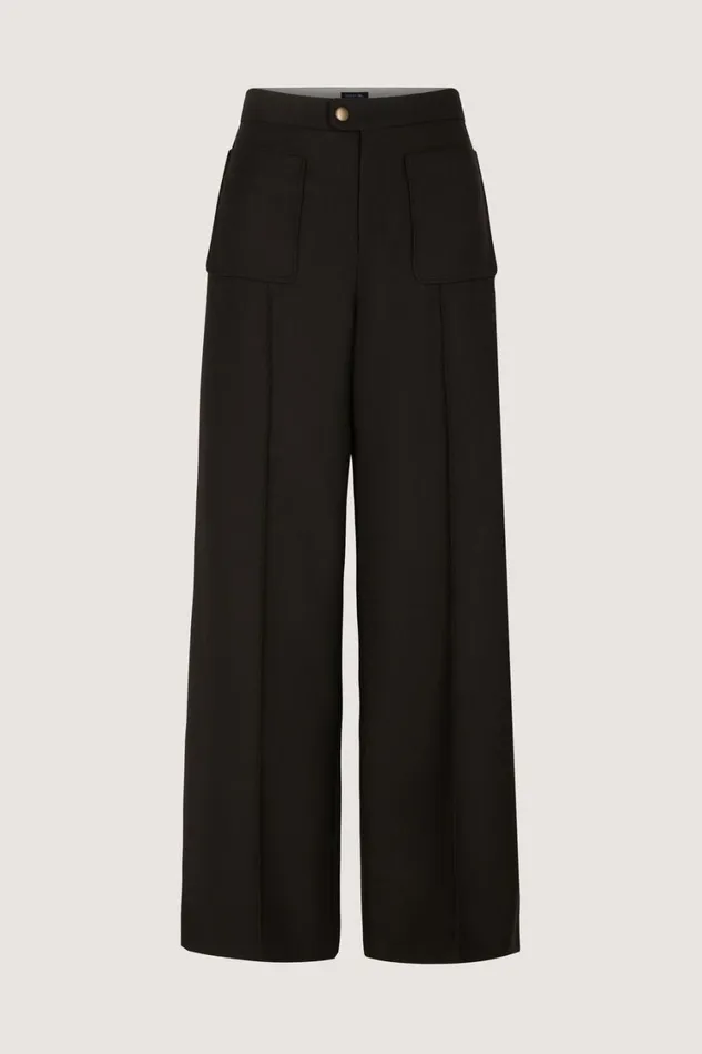 Women HARRY TROUSERS Dark Brown Soeur Trousers