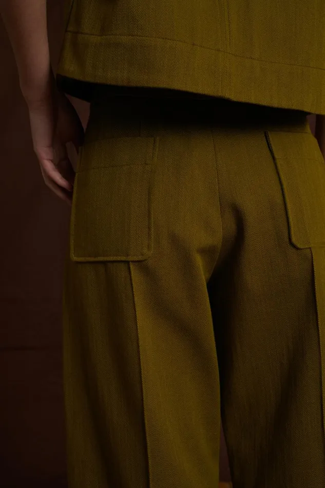 Women HARRY TROUSERS Khaki Soeur Trousers