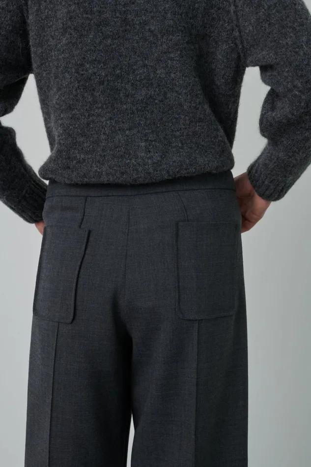 Women HARRY TROUSERS Mottled Grey Soeur Trousers