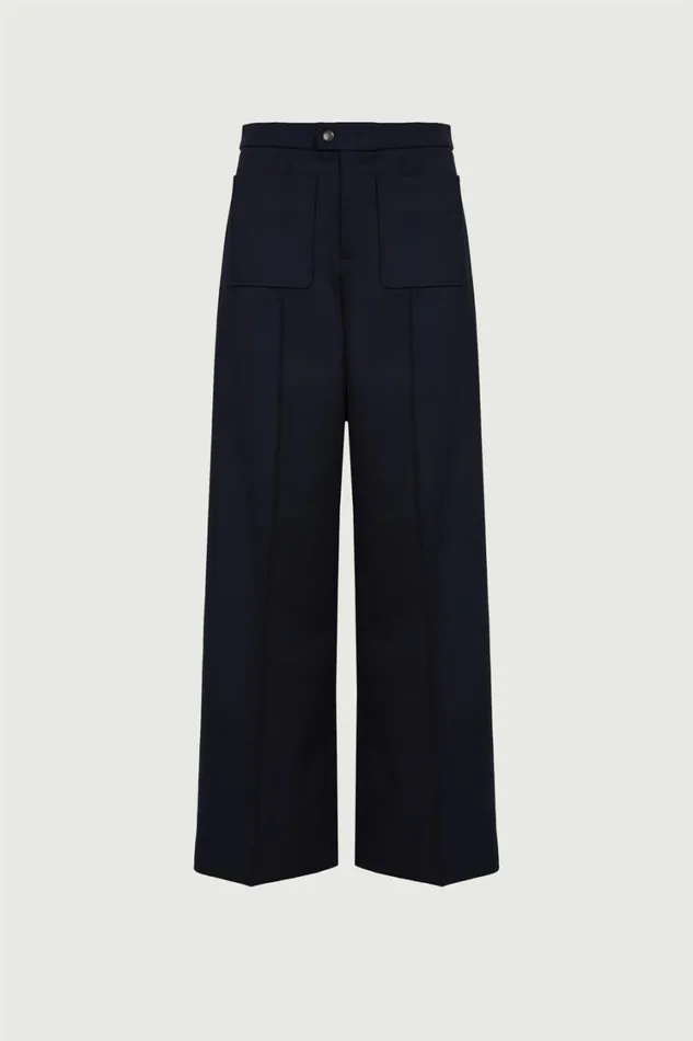 Women HARRY TROUSERS Navy Soeur Trousers