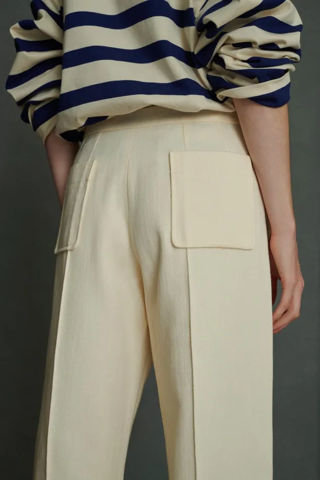 Women HARRY TROUSERS Offwhite Soeur Trousers