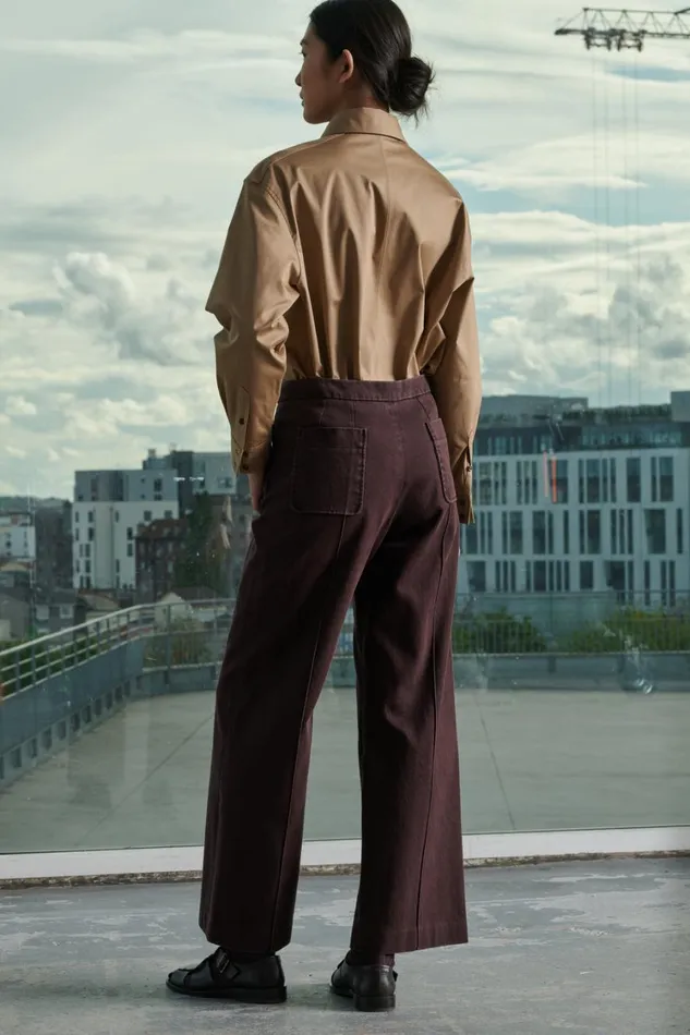 Women HARRY TROUSERS Plum Soeur Trousers