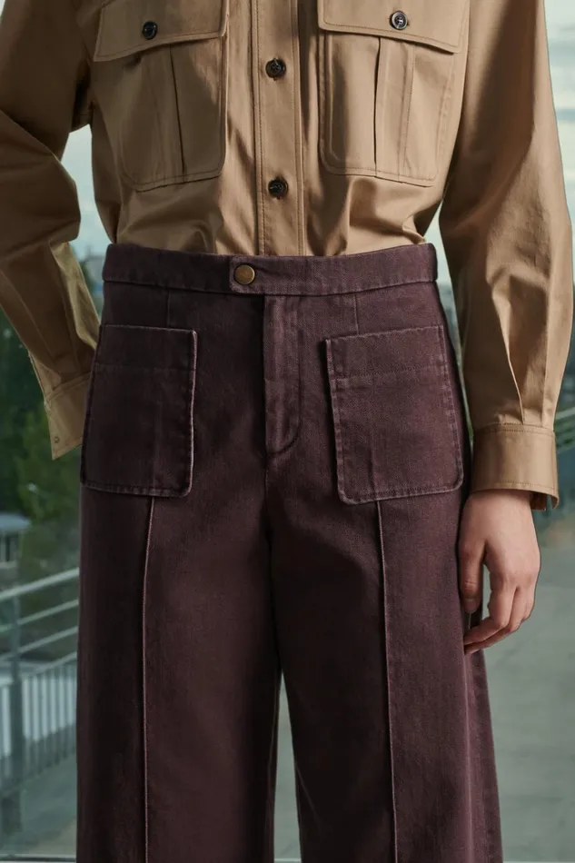 Women HARRY TROUSERS Plum Soeur Trousers