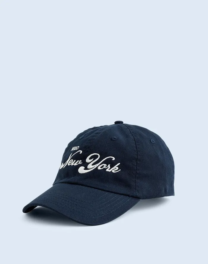 Women Hats Madewell KULE The Hello New York Baseball Cap