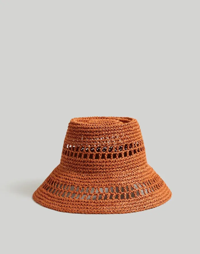 Women Hats Madewell Lantern Straw Hat