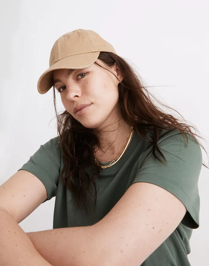 Women Hats Madewell Organic Cotton BrokenIn Baseball Cap