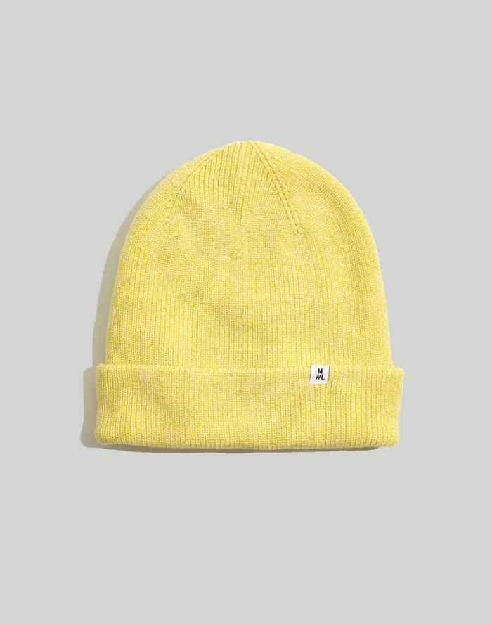 Women Hats Madewell Recycled Cotton Cuffed Beanie