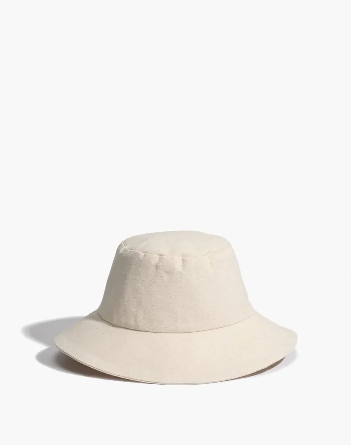 Women Hats Madewell Small Lot Short Brim Canvas Hat