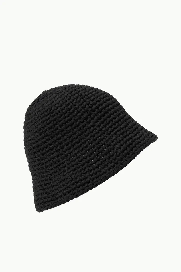 Women Hats STAUD STAUD CROCHET HAT BLACK Women Hats STAUD STAUD CROCHET HAT BLACK