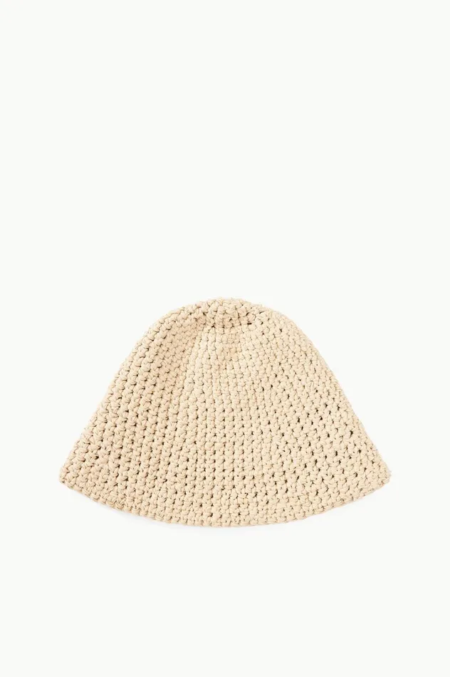 Women Hats STAUD STAUD CROCHET HAT NATURAL Women Hats STAUD STAUD CROCHET HAT NATURAL