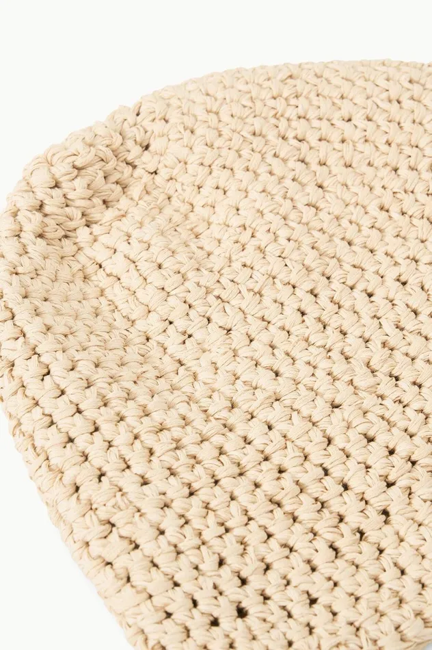 Women Hats STAUD STAUD CROCHET HAT NATURAL Women Hats STAUD STAUD CROCHET HAT NATURAL