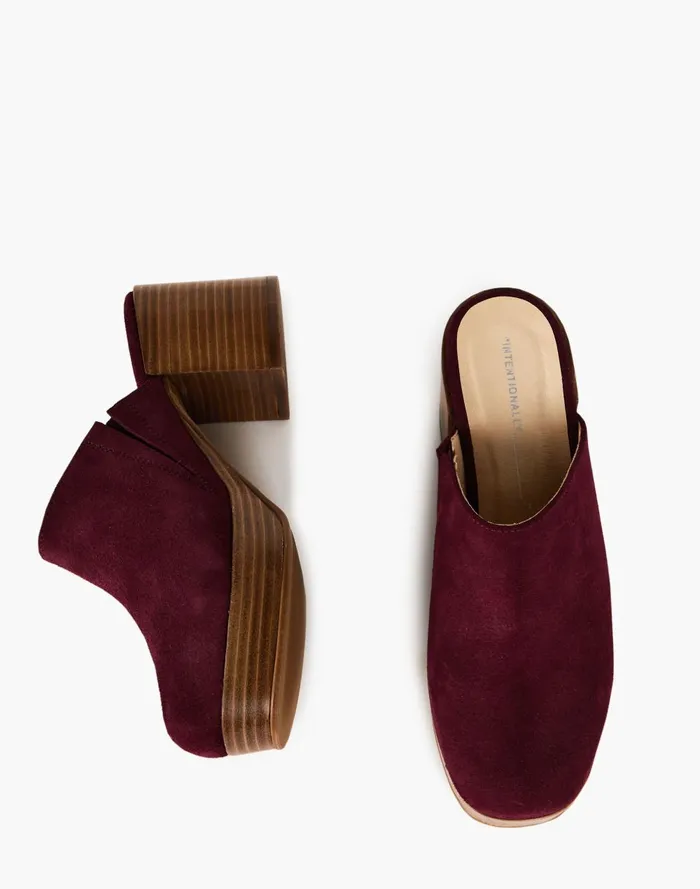 Women Heels Madewell Intentionally Blank Facts Clogs