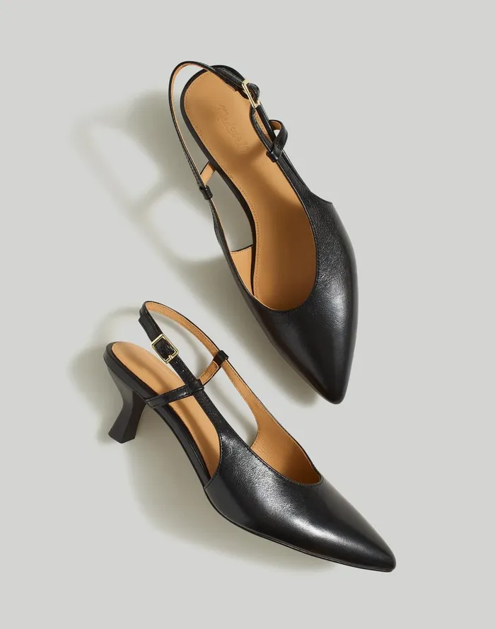 Women Heels Madewell The Debbie Slingback Pump
