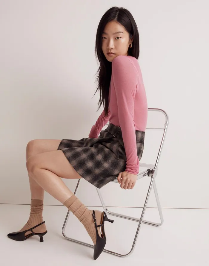 Women Heels Madewell The Debbie Slingback Pump