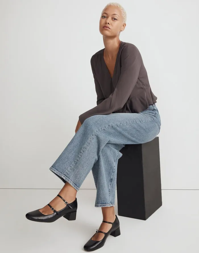 Women Heels Madewell The Nettie Heeled Mary Jane