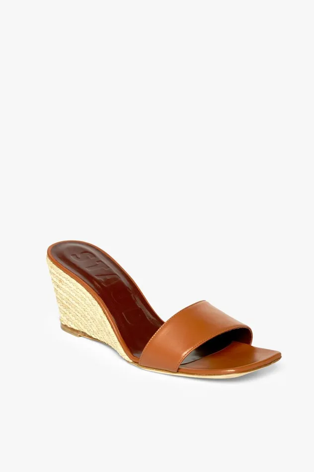 Women Heels STAUD STAUD BILLIE ESPADRILLE WEDGE NATURAL TAN Women Heels STAUD STAUD BILLIE ESPADRILLE WEDGE NATURAL TAN